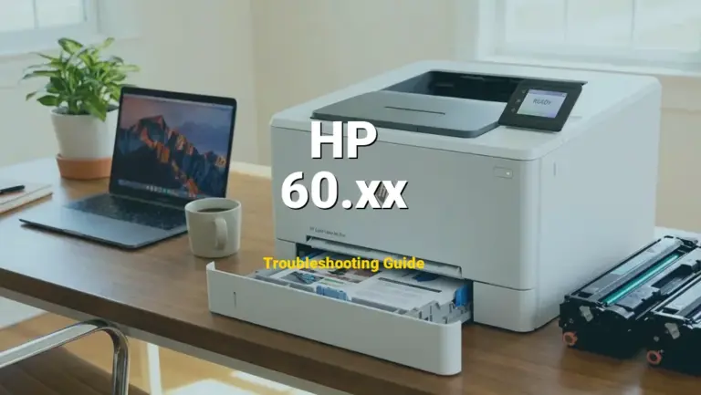 How to Fix HP LaserJet Printer Error Code 60.xx: Tray Lift Motor Error (Full Guide)