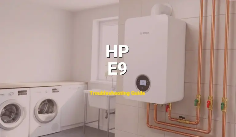 Troubleshooting HP Error Code E9: What It Means & How to Fix