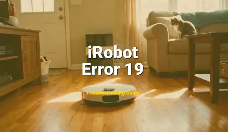 iRobot Roomba Error Error 19 Solved: Detailed DIY Repair