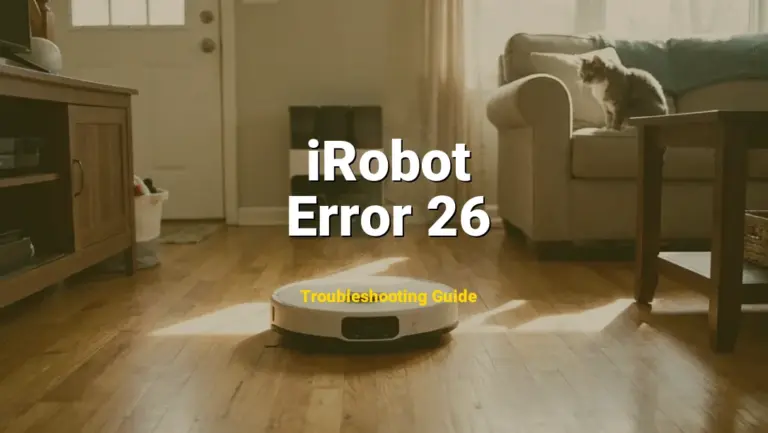 Error 26 Error on iRobot Roomba? Comprehensive Fix Guide