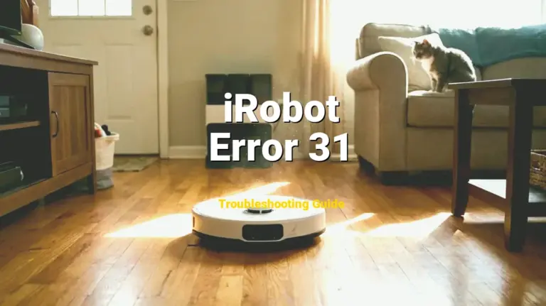 Error 31 Error on iRobot Roomba? Comprehensive Fix Guide