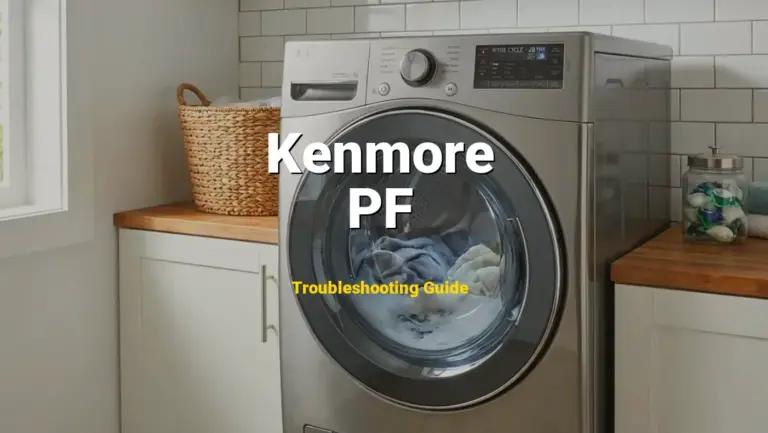PF Error on Kenmore Dryer? Comprehensive Fix Guide