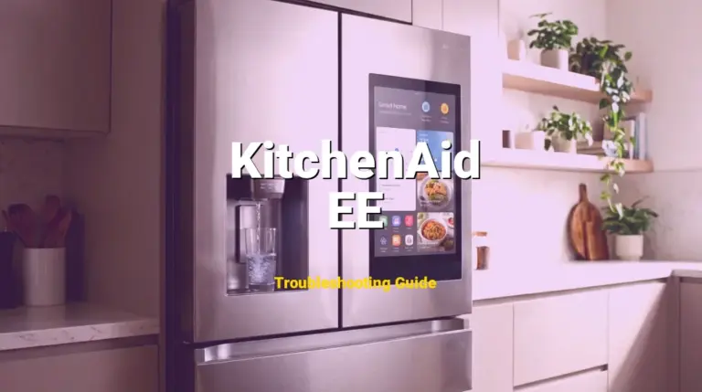 KitchenAid Refrigerator Error EE Solved: Detailed DIY Repair