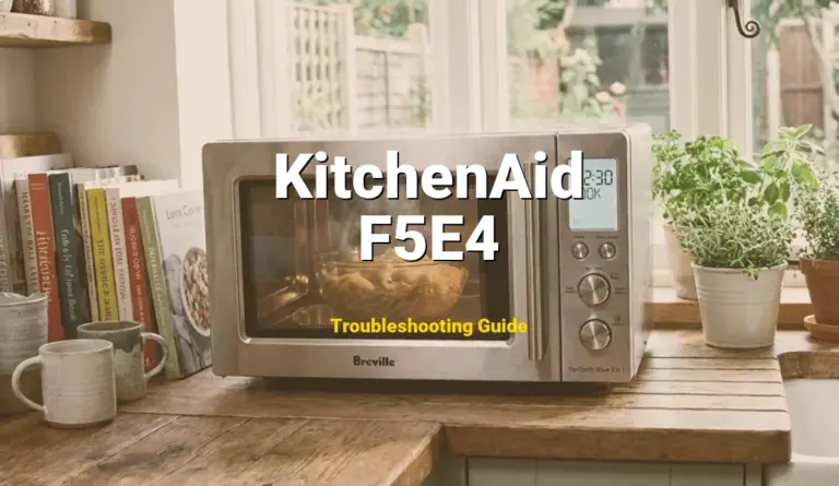 KitchenAid Microwave Error F5E4 Solved: Detailed DIY Repair
