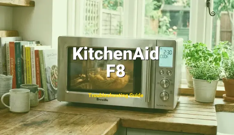 How to Fix KitchenAid Microwave Error Code F8: Cooling Fan Failure (Full Guide)