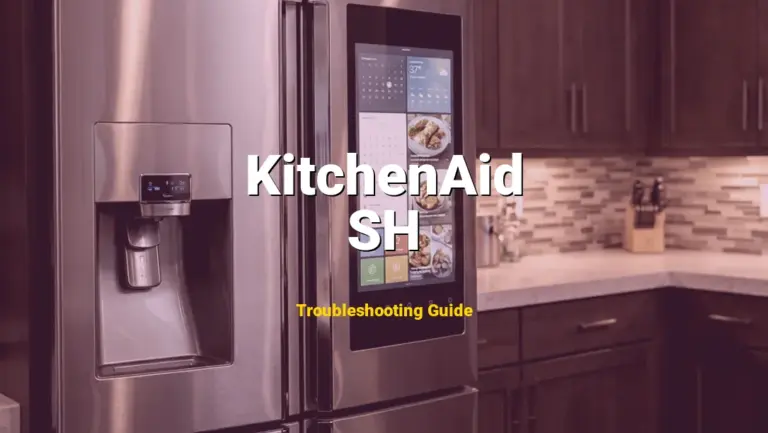 KitchenAid Refrigerator Error SH Solved: Detailed DIY Repair
