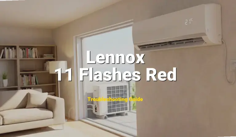 Troubleshooting Lennox Error Code 11 Flashes Red: What It Means & How to Fix
