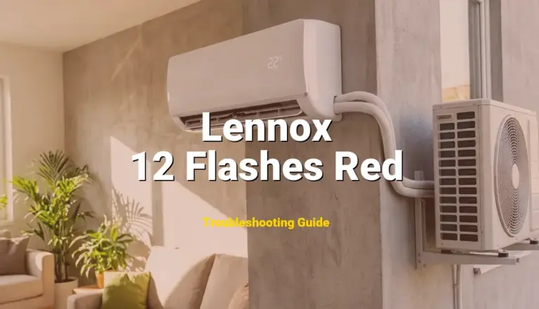 12 Flashes Red Error on Lennox Furnace? Comprehensive Fix Guide