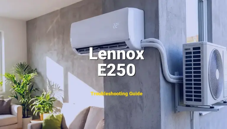 How to Fix Lennox Furnace Error Code E250: Limit switch open lockout (Full Guide)