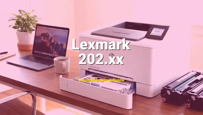Troubleshooting Lexmark Error Code 202.xx: What It Means & How to Fix