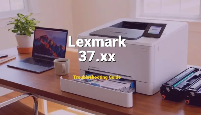 How to Fix Lexmark Printer Error Code 37.xx: Insufficient Memory (Full Guide)