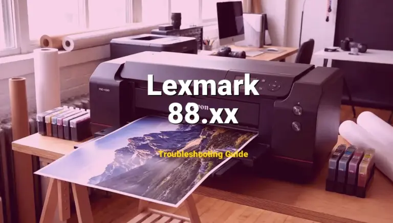 88.xx Error on Lexmark Printer? Comprehensive Fix Guide
