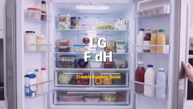 Troubleshooting LG Error Code F dH: What It Means & How to Fix