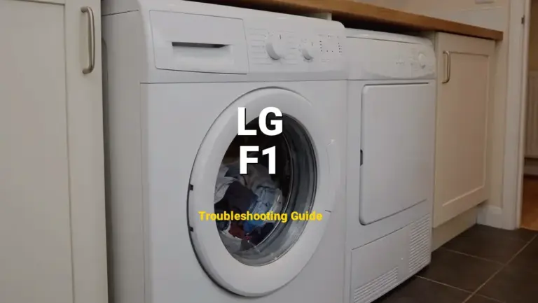 F1 Error on LG Dishwasher? Comprehensive Fix Guide