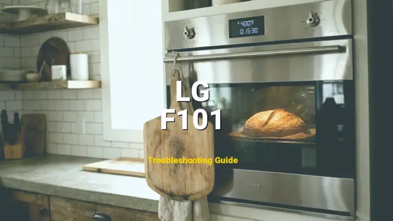 F101 Error on LG Oven? Comprehensive Fix Guide