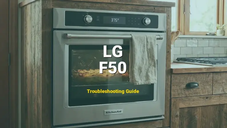 F50 Error on LG Oven? Comprehensive Fix Guide