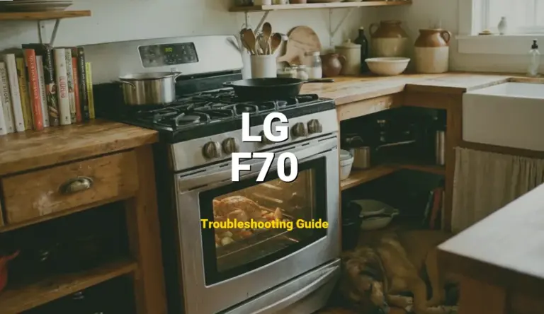 F70 Error on LG Oven? Comprehensive Fix Guide