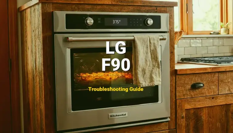 F90 Error on LG Oven? Comprehensive Fix Guide