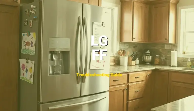FF Error on LG French Door Refrigerator? Comprehensive Fix Guide