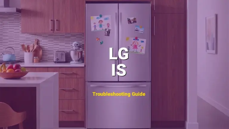 IS Error on LG French Door Refrigerator? Comprehensive Fix Guide