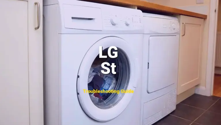 LG Dishwasher Error St Solved: Detailed DIY Repair