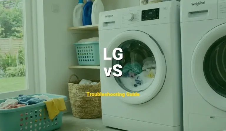 How to Fix LG Top Load Washer Error Code vS: Vibration Sensor Error (Full Guide)