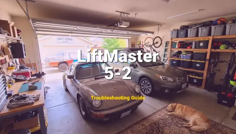 5-2 Error on LiftMaster Garage Door Opener? Comprehensive Fix Guide