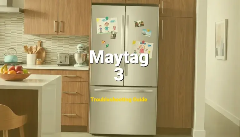 Maytag Refrigerator Error 3 Solved: Detailed DIY Repair