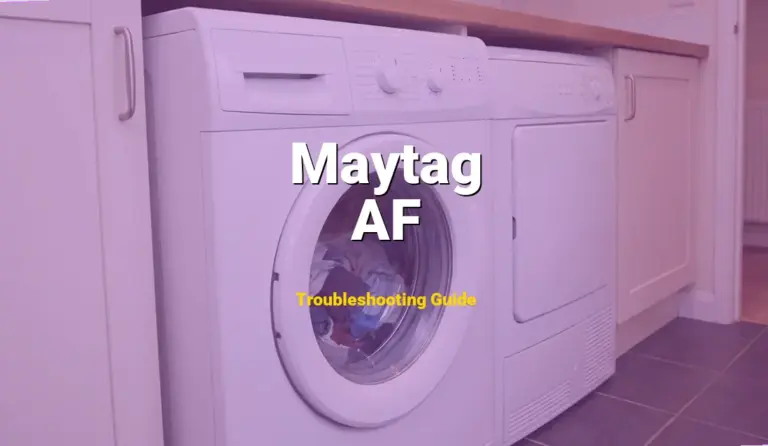 Maytag Dryer Error AF Solved: Detailed DIY Repair
