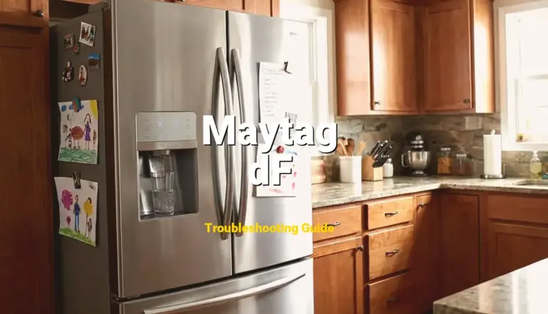 How to Fix Maytag Refrigerator Error Code dF: Defrost Sensor Circuit Failure (Full Guide)