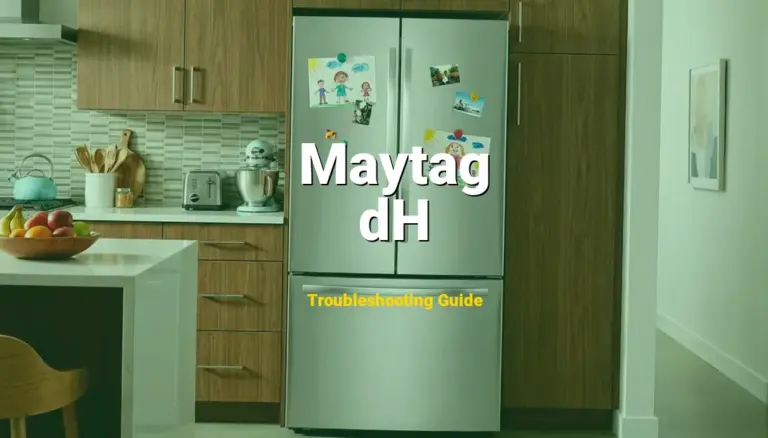 Troubleshooting Maytag Error Code dH: What It Means & How to Fix