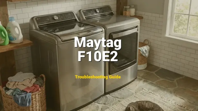 F10E2 Error on Maytag Dishwasher? Comprehensive Fix Guide