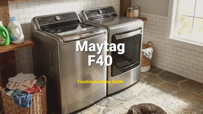 Maytag Dryer Error F40 Solved: Detailed DIY Repair