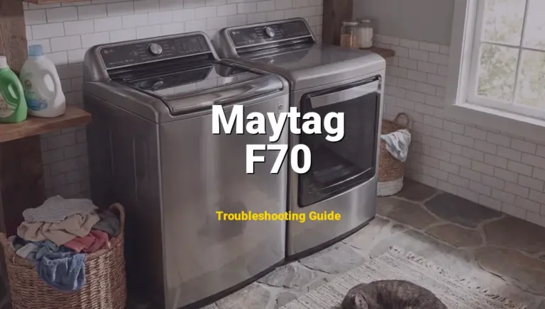Maytag Dryer Error F70 Solved: Detailed DIY Repair