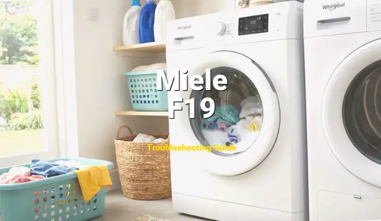 Miele Washer Error F19 Solved: Detailed DIY Repair
