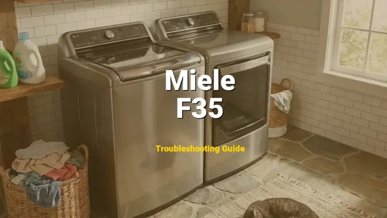 How to Fix Miele Washer Error Code F35: Door cannot be unlocked (Full Guide)