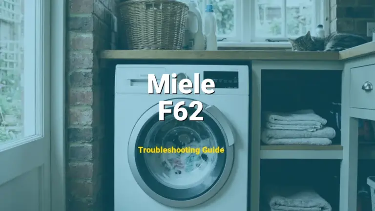 Troubleshooting Miele Error Code F62: What It Means & How to Fix