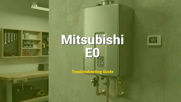 E0 Error on Mitsubishi Mini Split? Comprehensive Fix Guide