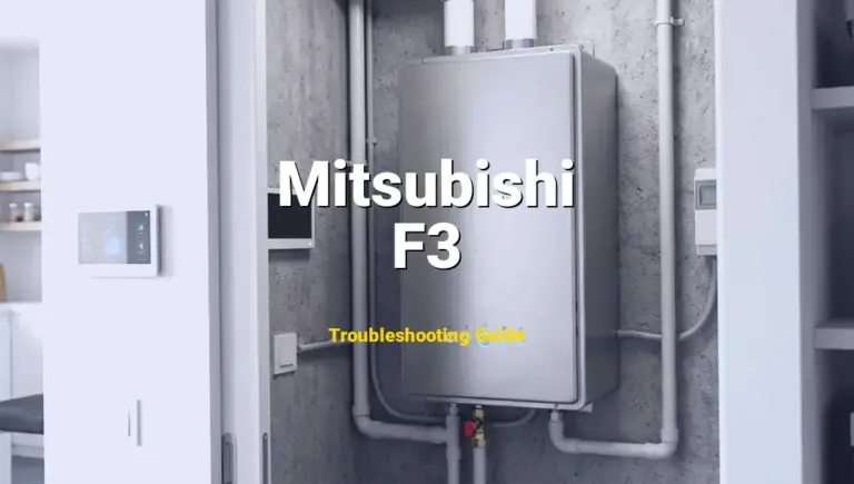 Mitsubishi Mini Split Error F3 Solved: Detailed DIY Repair