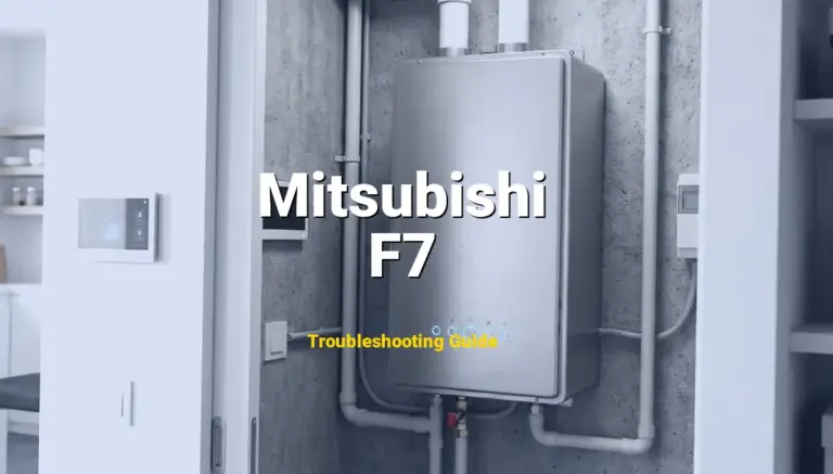 Mitsubishi Mini Split Error F7 Solved: Detailed DIY Repair