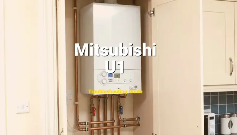 Mitsubishi Mini Split Error U1 Solved: Detailed DIY Repair