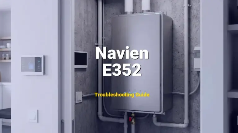E352 Error on Navien Water Heater? Comprehensive Fix Guide
