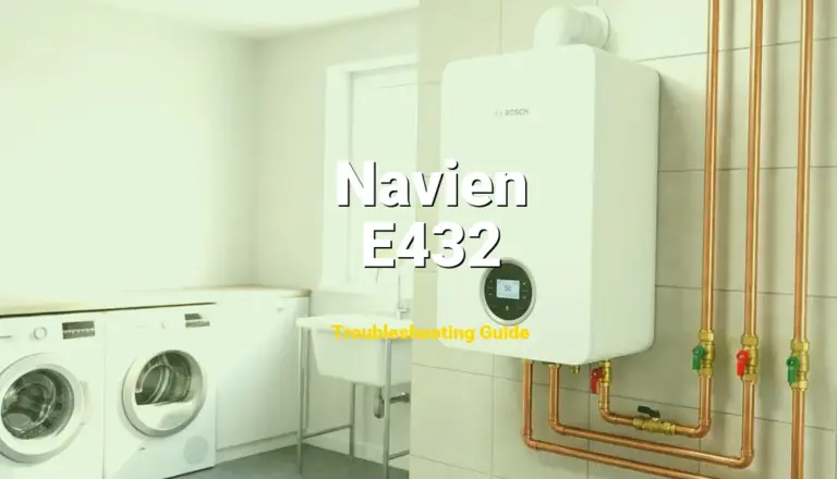 Troubleshooting Navien Error Code E432: What It Means & How to Fix