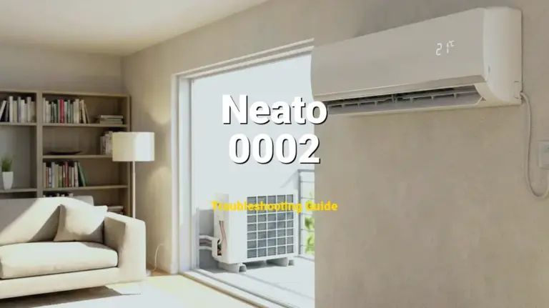 Troubleshooting Neato Error Code 0002: What It Means & How to Fix