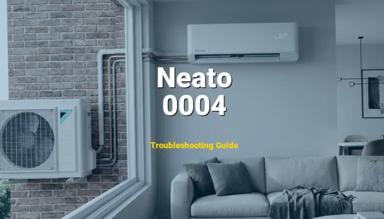 Troubleshooting Neato Error Code 0004: What It Means & How to Fix