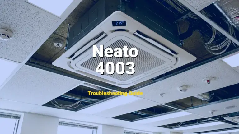 4003 Error on Neato Botvac? Comprehensive Fix Guide