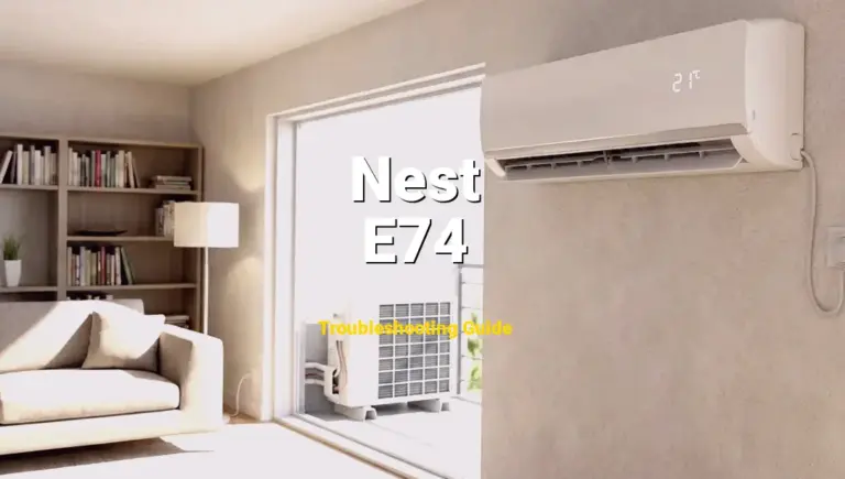 Troubleshooting Nest Error Code E74: What It Means & How to Fix