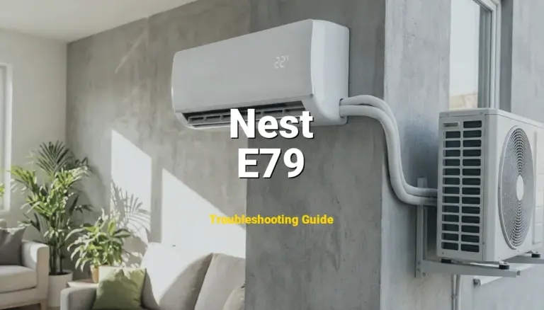 Nest Thermostat Error E79 Solved: Detailed DIY Repair
