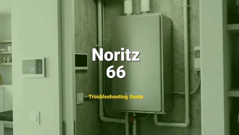How to Fix Noritz Water Heater Error Code 66: Bypass Valve Error (Full Guide)