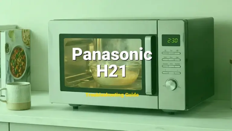 Troubleshooting Panasonic Error Code H21: What It Means & How to Fix